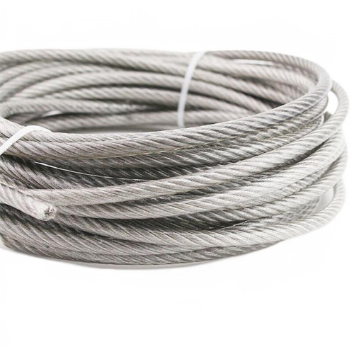 Plastic coated stainless steel wire rope